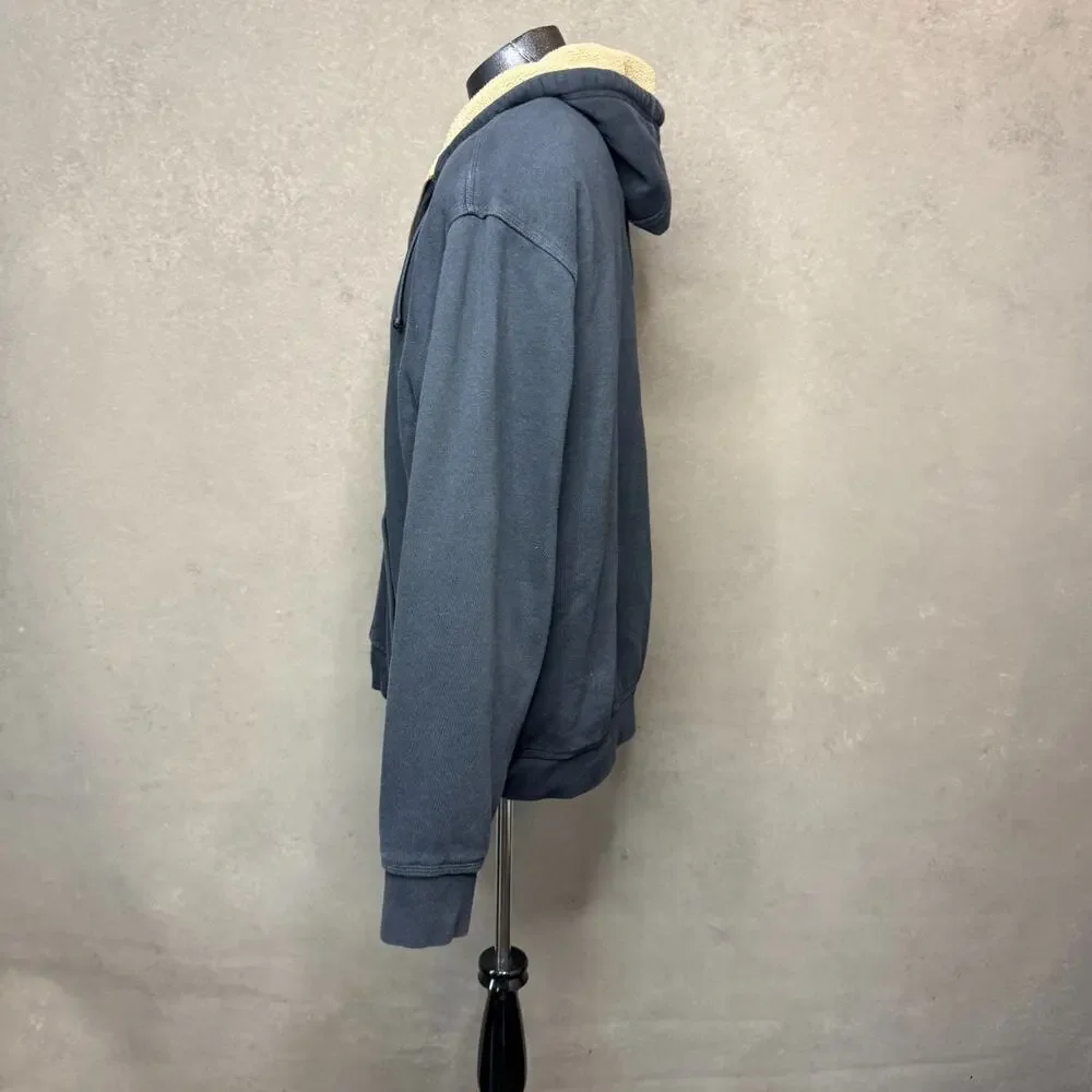 L.L. Bean Katahdin Iron Works Hoodie Sweatshirt XL Fleece Lined